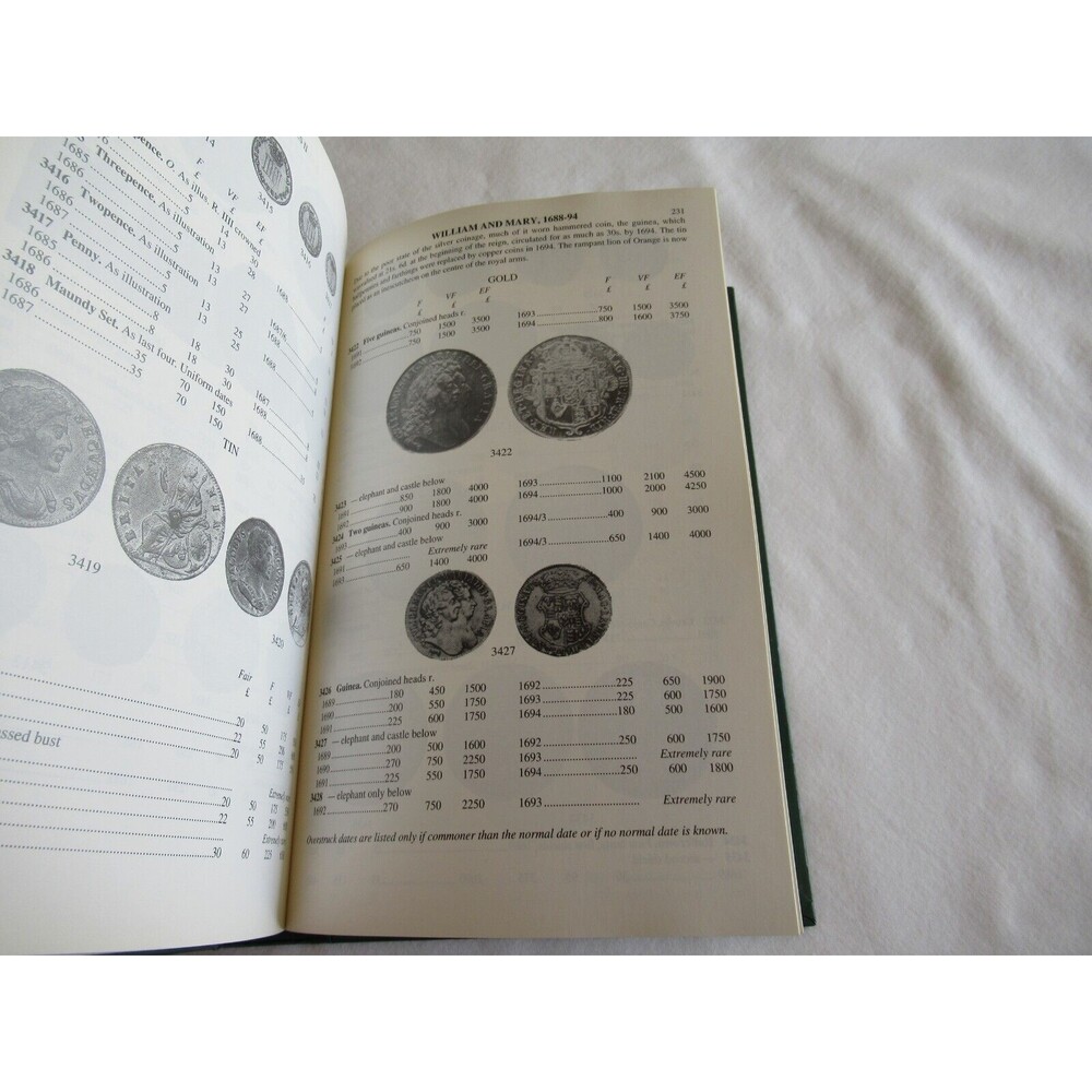 VINTAGE COIN BOOK 1994 SEABY CATALOGUE COINS OF ENGLAND & THE UK 29th EDITION - Picture 10 of 10